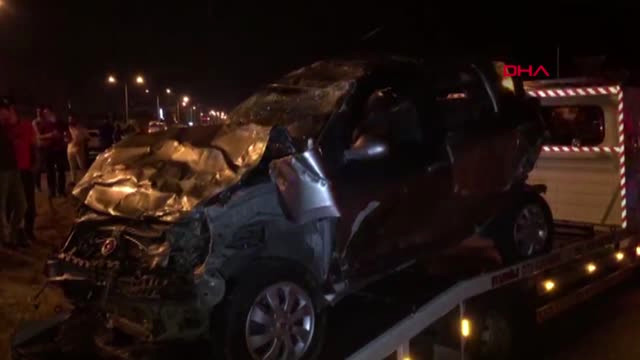 Antalya Tır Araçların Arasına Daldı 6 Yaralı Hd