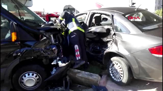 Antalya’da 4 Kazada 12 Yaralı Hd