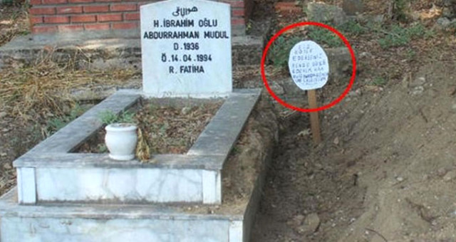 Mezardaki Esrarengiz Notun Sırrı Çözüldü: Tahrip Edip Tehdit Mesajı Yazan, Merhumun Yeğeni Çıktı
