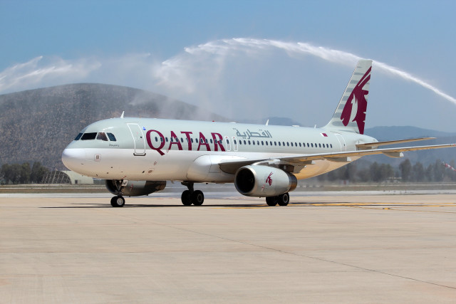 Qatar Airways Milas-Bodrum Havalimanına İlk Uçuşunu Gerçekleştirdi