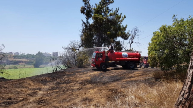 Manavgat’ta Çocukların Oyunu Yangına Sebep Oldu