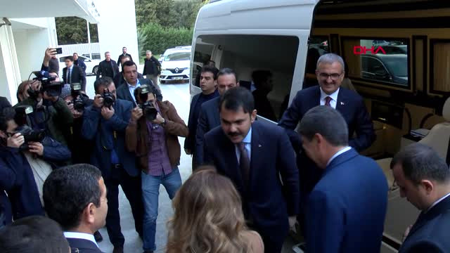 Antalya – Çevre ve Şehircilik Bakanı Murat Kurum Antalya’da