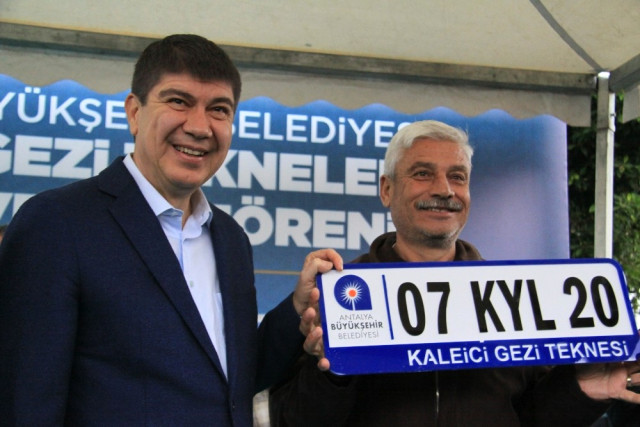 Antalya’da Gezi Teknelerine ‘Kyl’ Plaka