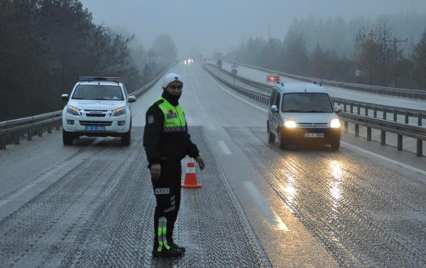 Denizli-Antalya Yolunda Yoğun Sis