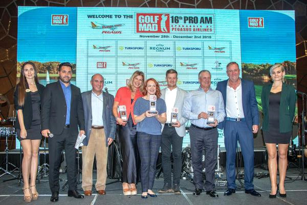 Uluslararası Golf Mad Pro-Am Turnuvası Tamamlandı
