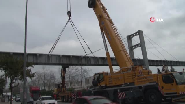 Üniversiteli Aslıhan’ın Hayatını Kaybettiği Yolda Üst Geçit İnşaatı Başladı