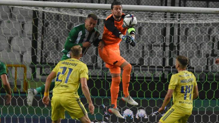 BATE Borisov – Konyaspor maçından kareler