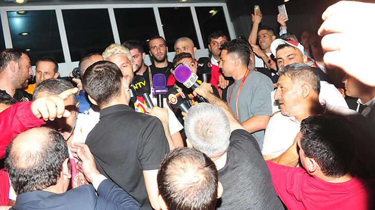 Dries Mertens ve Lucas Torreira, İstanbul’a geldi