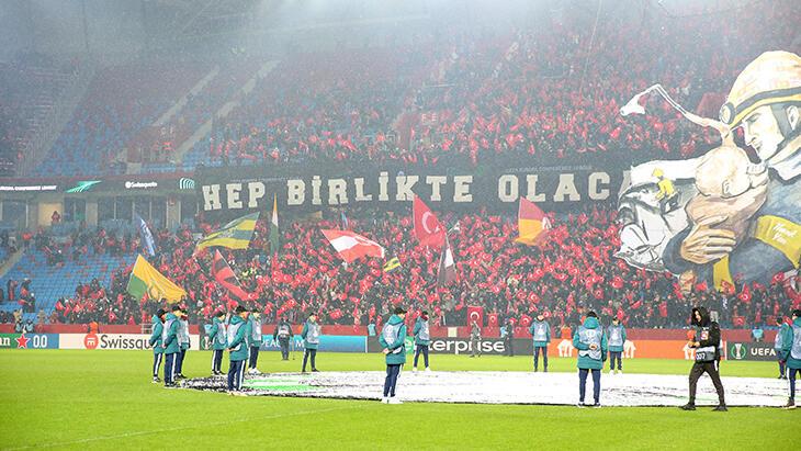 Trabzonspor, Basel maçı gelirlerini AFAD’a bağışladı