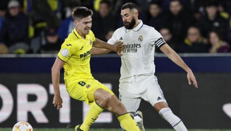 5 gollü maçın galibi Villarreal! Real Madrid’e meskeninde soğuk duş