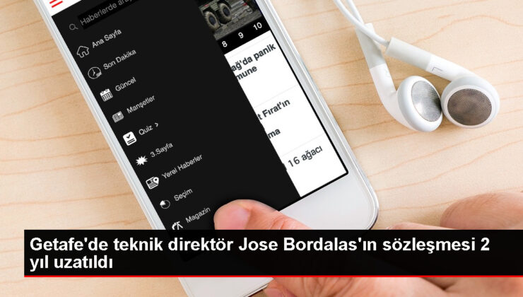 Getafe Teknik Yöneticisi Jose Bordalas’ın Mukavelesi Uzatıldı