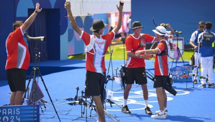 Okçuluk Klasik Yay Erkek Ulusal Ekibimiz, 2024 Paris Olimpiyat Oyunları’nda bronz madalya kazandı