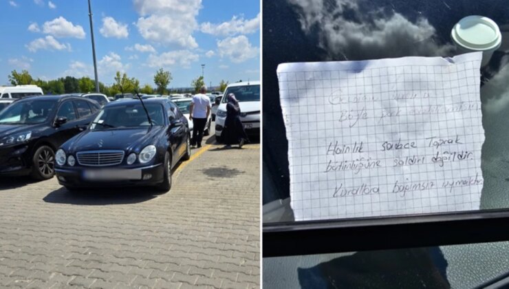 Pendik’te otomobilini kusurlu park eden gurbetçiye not bıraktılar: Hainlik yalnızca toprak bütünlüğüne atak değildir