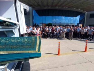 Samsun’da intihar eden doktor için tören düzenlendi