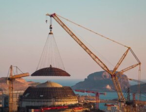 Akkuyu Nükleer Güç Santrali’nde Dış Müdafaa Kabukları Kuruldu