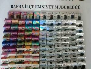 Samsun’da Kaçak Elektronik Sigara Operasyonu: 156 Adet Ele Geçirildi