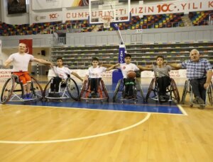 Şanlıurfa Tekerlekli Sandalye Basketbol Kadrosu, Fenerbahçe Maçına Hazırlanıyor
