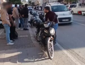 Trafiği Tehlikeye Düşüren Gençler Cezalandırıldı