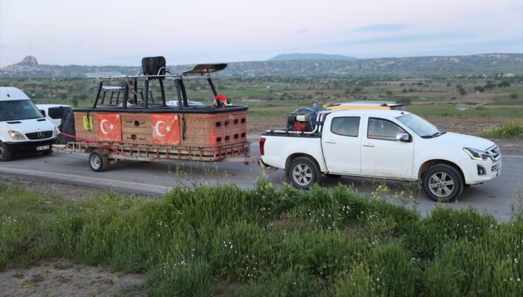 Kapadokya’da makûs hava şartları nedeniyle sıcak hava balonu tipleri 3 gündür iptal